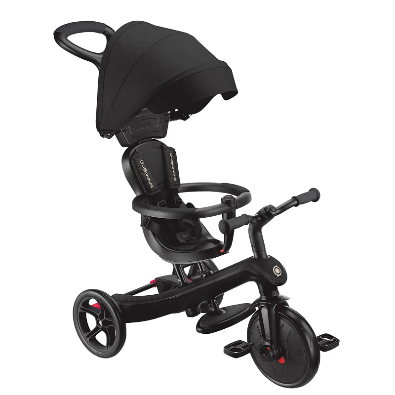 Tříkolka Globber Explorer Trike 4v1, černá