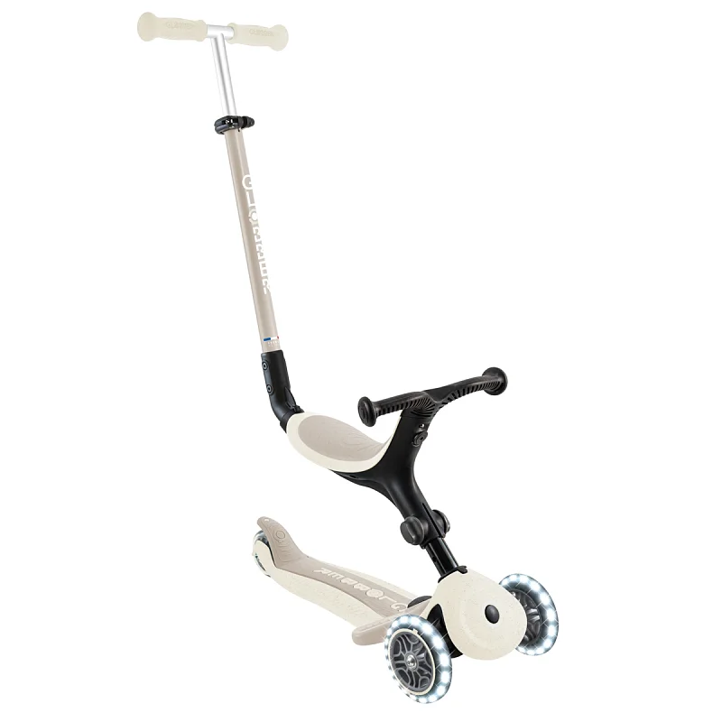 Koloběžka GO UP ACTIVE LIGHTS ECOLOGIC 3v1, coconut