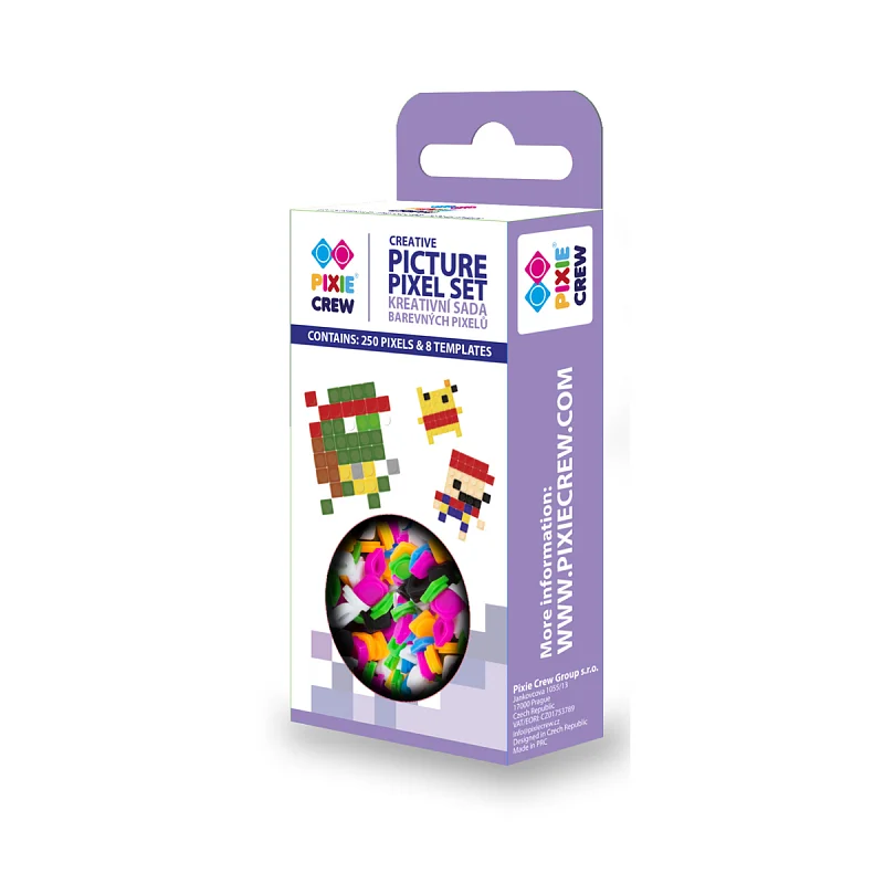 PIXIE CREW Sada obrázků - Sada 250 pixelů, 8 obrázků
