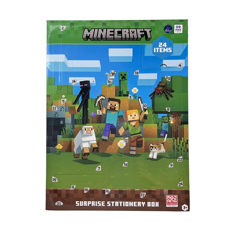 PIXIE CREW & MINECRAFT Krabice překvapení