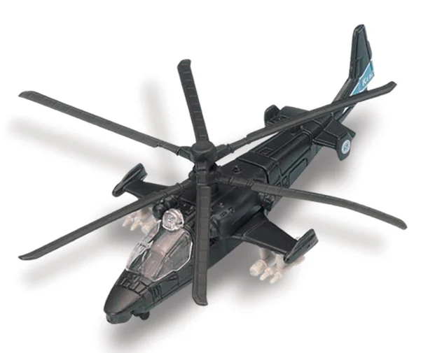 Maisto - Fresh Metal Tailwinds - letadla, KA-52 Alligator, matně černá, blister