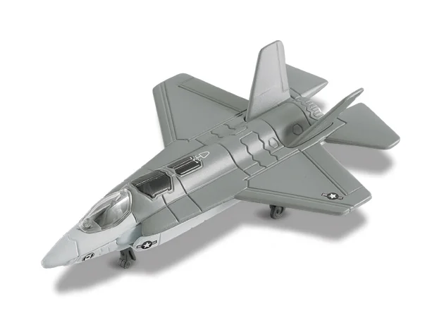 Maisto - Fresh Metal Tailwinds - letadla, F-35 Lightning II, matně šedá , blister