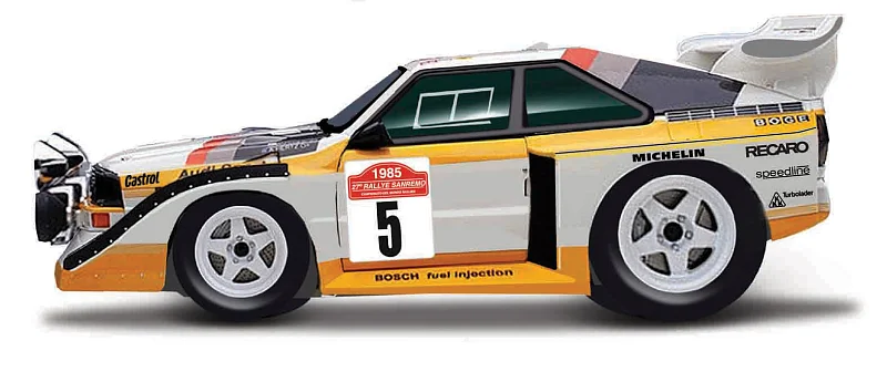 Maisto - Muscle Machines - 1986 Audi Sport Quattro S1 E2, 1:64