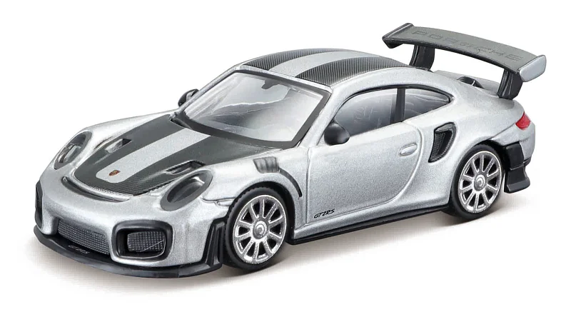 Maisto - Speed Icons - Porsche 911 GT2 RS, stříbrná, 1:64