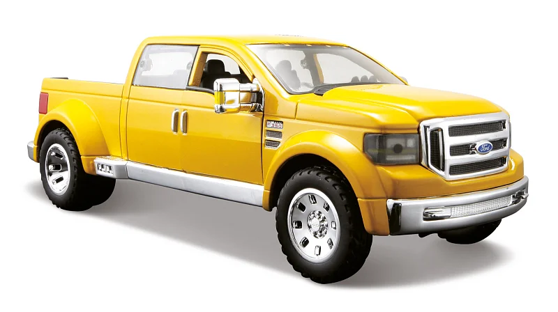 Maisto - Ford Mighty F-350 Super Duty, žlutá, 1:31