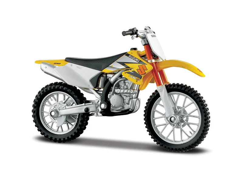Maisto - Motocykl, SUZUKI RM-Z 250, žlutá, 1:18, blister box