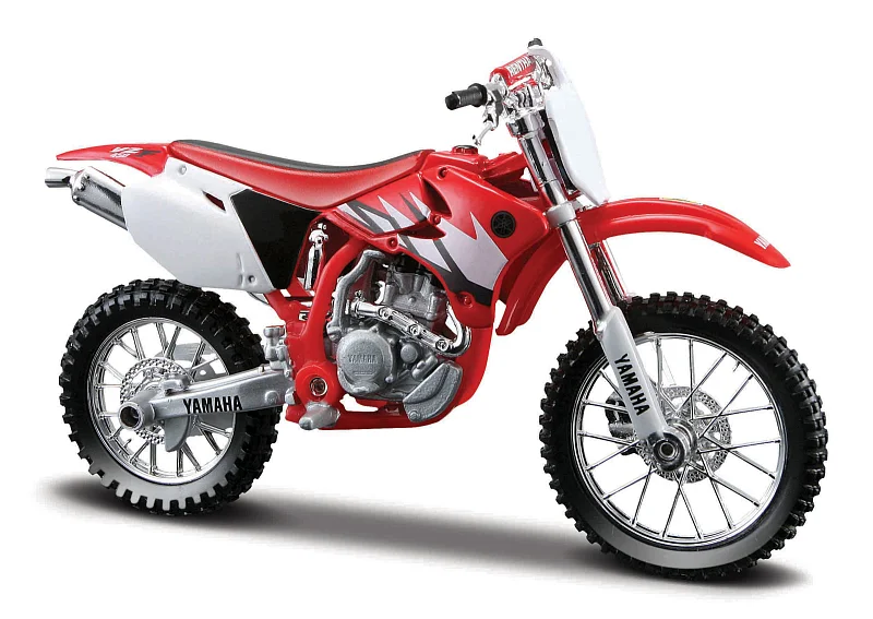 Maisto - Motocykl, YAMAHA YZ-450F, červená, 1:18, blister box