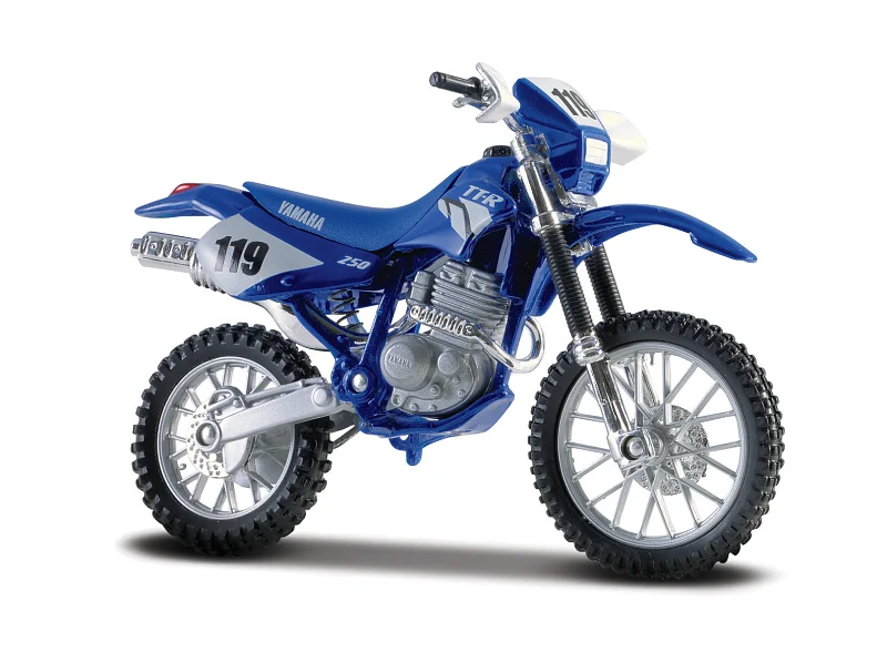 Maisto - Motocykl, YAMAHA TT-R 250, modrá, 1:18, blister box