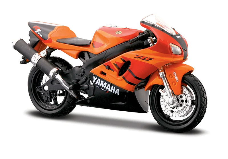 Maisto - Motocykl, YAMAHA YZF-R7, metalic oranžovo-červená, 1:18, blister box