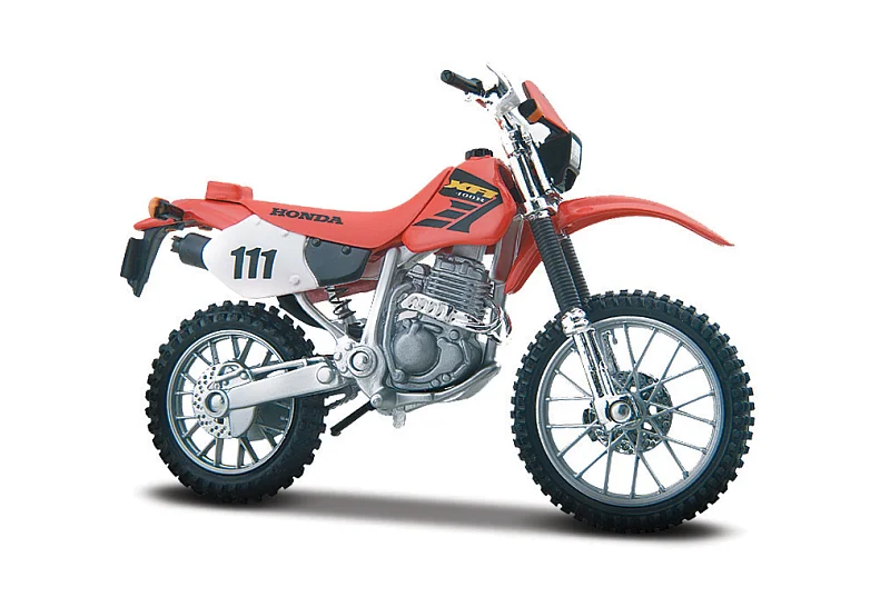 Maisto - Motocykl, HONDA XR400R, červená, 1:18, blister box