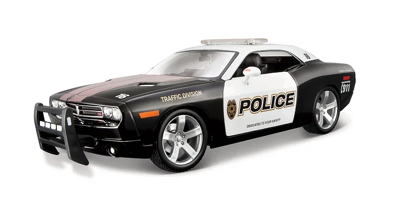 Maisto - Special Edition - 2006 Dodge Challenger Concept, černo-bílá, 1:18