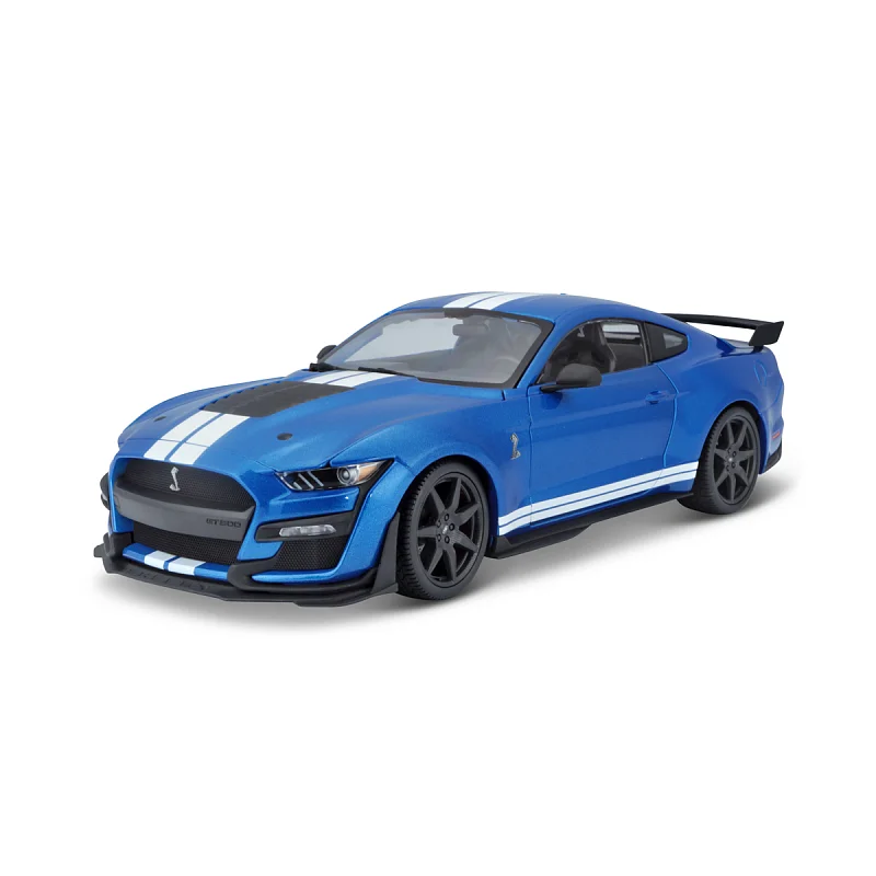 Maisto - 2020 Ford Shelby GT500,  metal modrá, 1:18