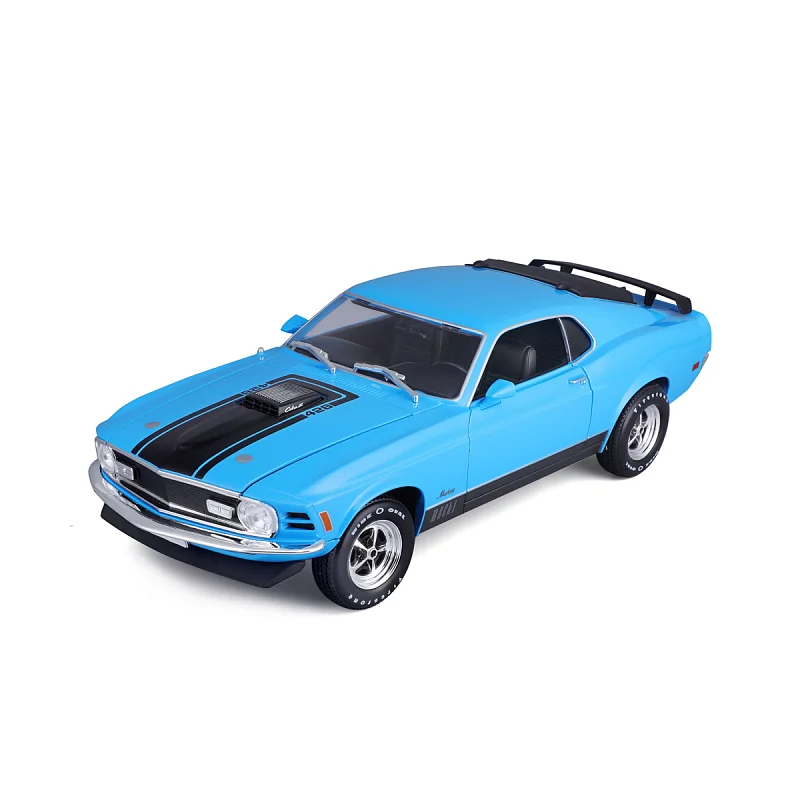 Maisto - 1970 Ford Mustang Mach 1, modrá, 1:18