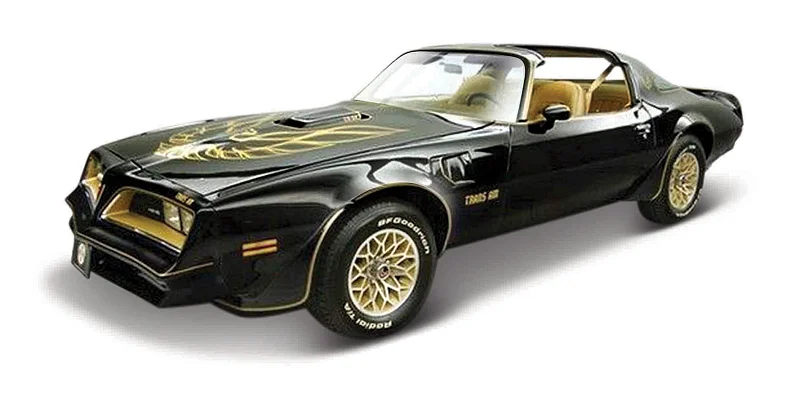 Maisto - 1978 Pontiac Firebird Trans AM, metal černá, 1:18