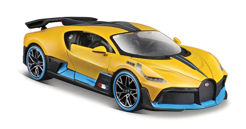 Maisto - Bugatti Divo, žlutá, 1:24