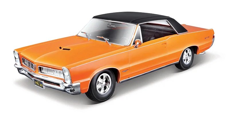 Maisto - 1965 PONTIAC GTO, HURST EDITION, oranžová, 1:18