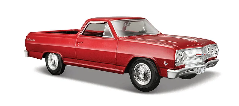 Maisto - 1965 Chevrolet El Camino, met. červená, 1:24