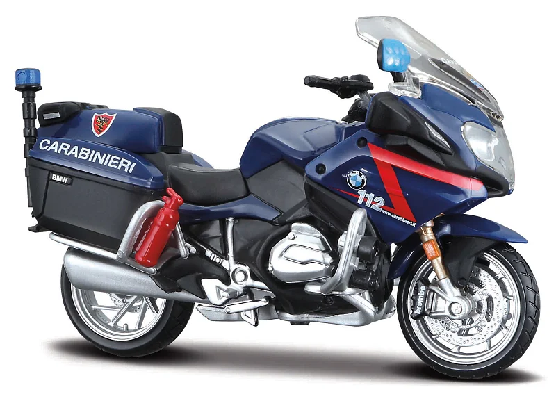 Maisto - Policejní motocykl - BMW R 1200 RT (IT Carbinieri), 1:18