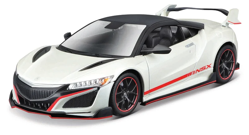 Maisto - 2018 Acura NSX, bílá, Exotics, 1:24