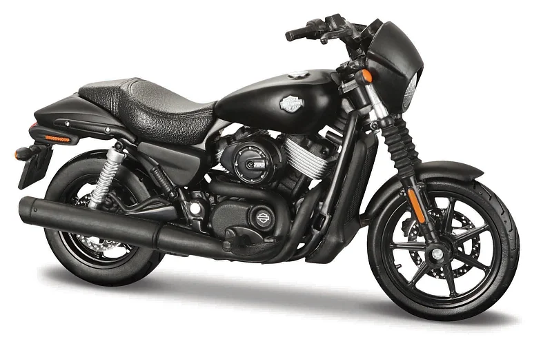 Maisto - HD - Motocykl - 2015 Harley-Davidson Street® 750, matně černá, 1:18