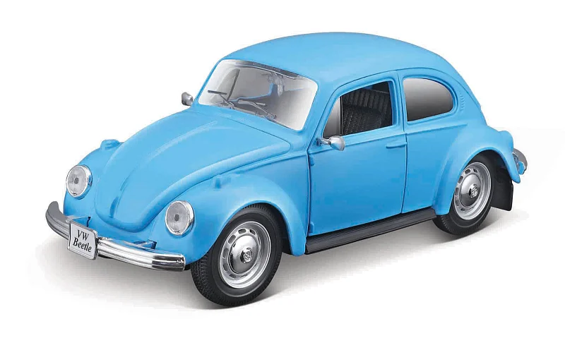 Maisto - Volkswagen Beetle, světle modrá, 1:24