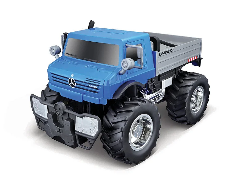 Maisto RC - Mercedes-Benz Unimog U5000, modrá