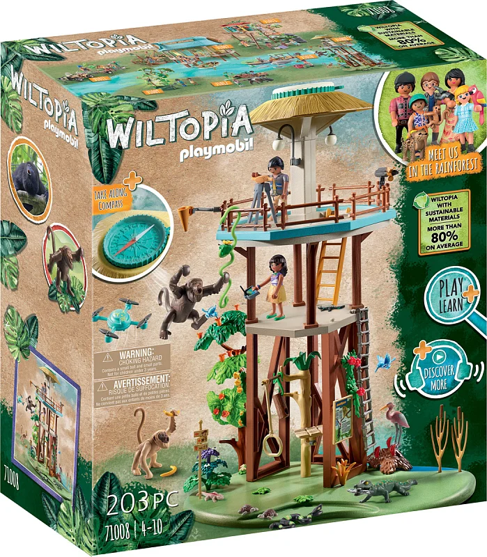 Wiltopia - Výzkumná věž s kompasem