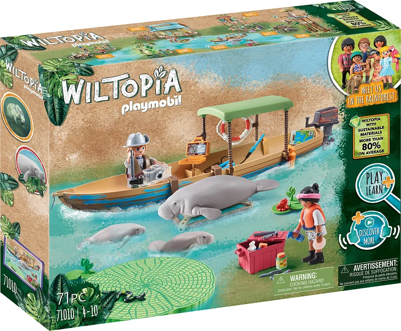 Wiltopia - Výlet člunem za kapustňáky