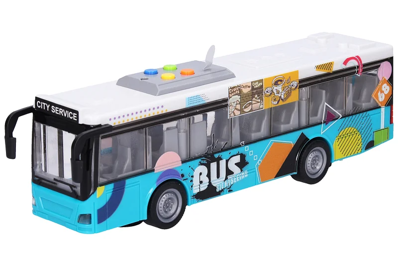 Autobus s efekty, 28 cm