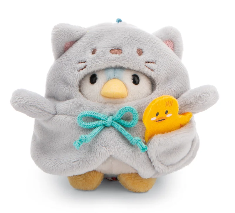Mymochi Tučňák Waddle v kostýmu kočičky - dárkové balení
