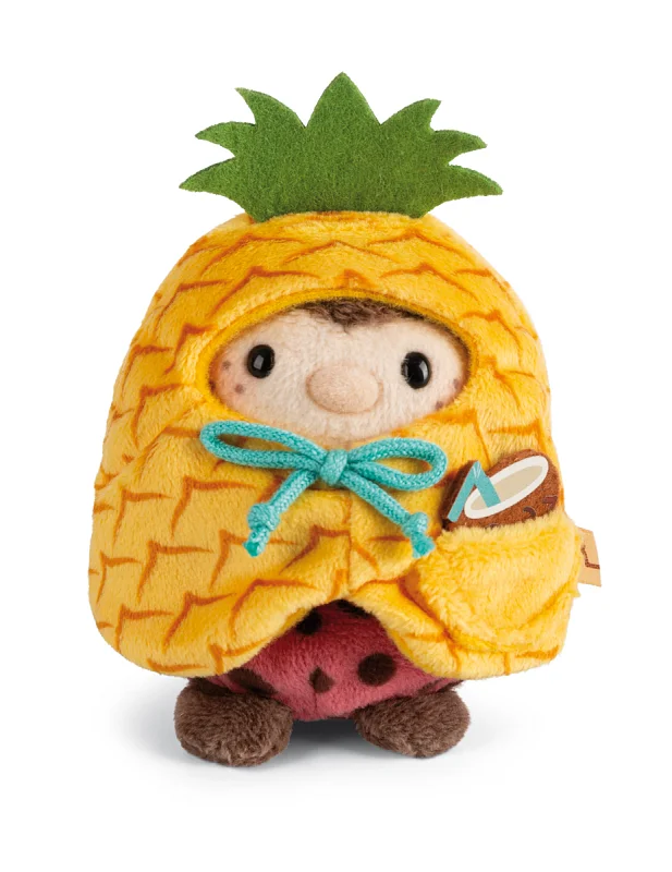 NICI MyMochi Beruška Dozz 8 cm v kostýmu ananas s kokosem, dárkové balení