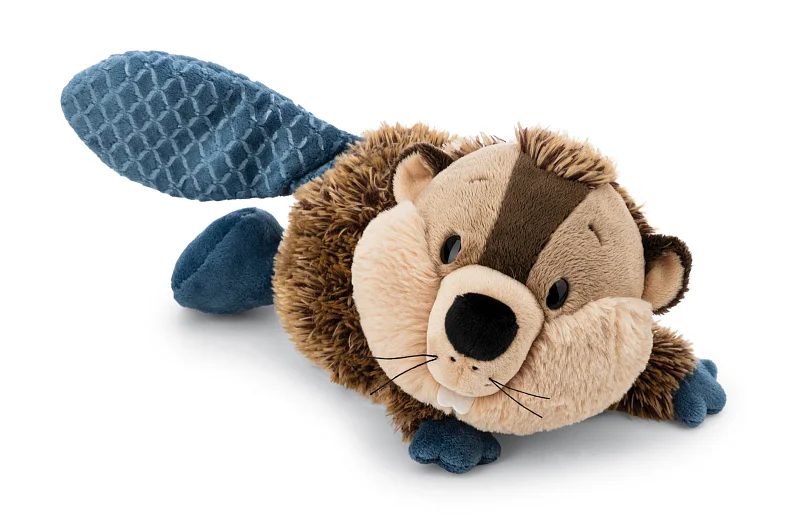 Plyšová hračka Bobr Harry Woodsnacker 20 cm – ležící, NICI GREEN