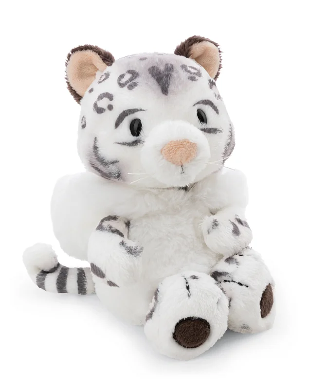 NICI GREEN Plyšový sněžný leopard Eleni Snowbell, 20 cm