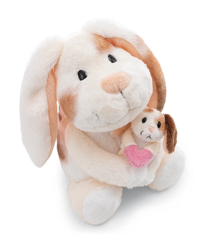 NICI plyš  Zajíček 20 cm s mládětem 6 cm - Little & Me