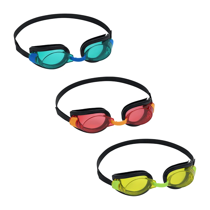 Plavecké brýle dětské AQUA BURST ESSENTIAL II - mix 3 barvy (žlutá, červená, zelená)
