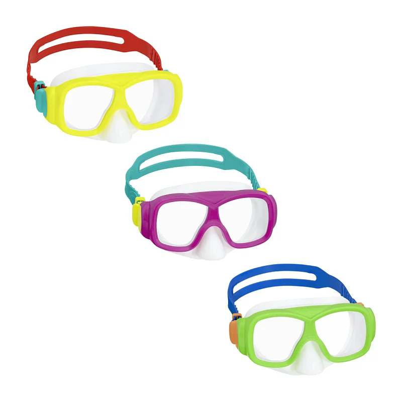 Potápěčské brýle mládež Essential (žlutá, růžová, zelená)