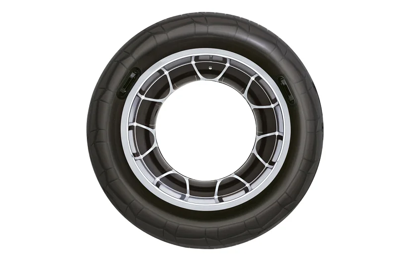 Nafukovací kruh pneumatika s úchyty, průměr 119cm