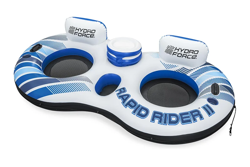 Nafukovací double křeslo se síťkou Rapid Rider™ - 50 x 240 x 122 cm