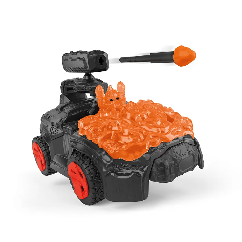 Lávový CrashMobile s mini figurkou Mini Creature