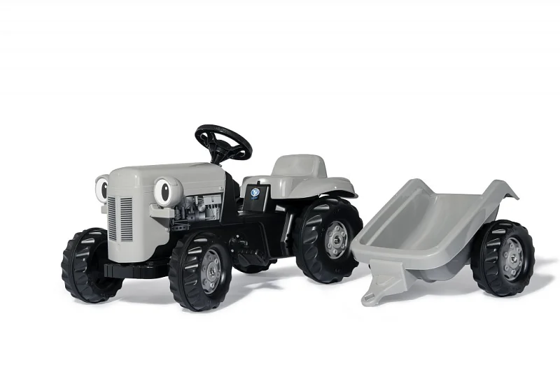 Šlapací traktor Rolly Kid Litle Grey Fergie šedý