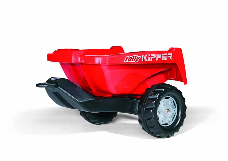Vlečka za traktor KIPPER malá červená