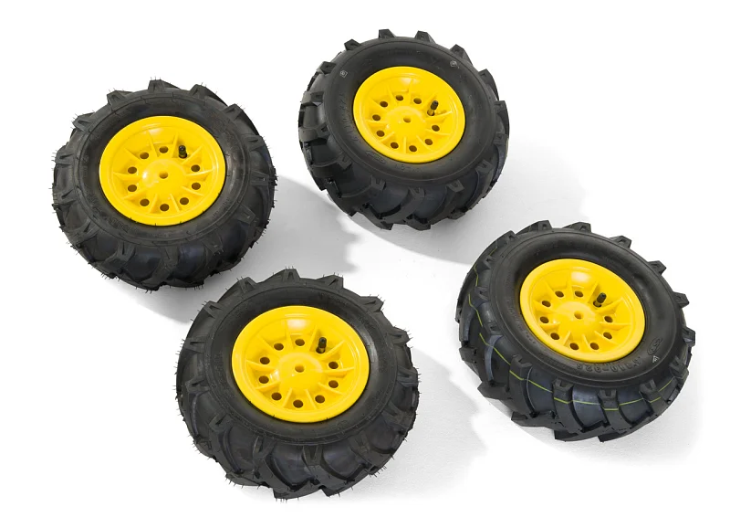 Nafukovací pneumatiky na traktory Farmtrac Premium - žluté