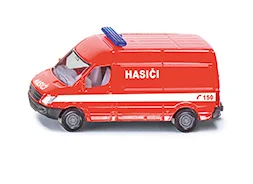 SIKU česká verze - hasiči dodávka