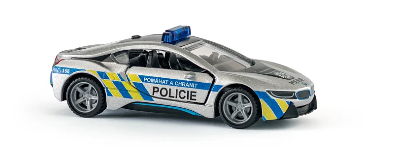 SIKU Super česká verze - policie BMW i8 LCI