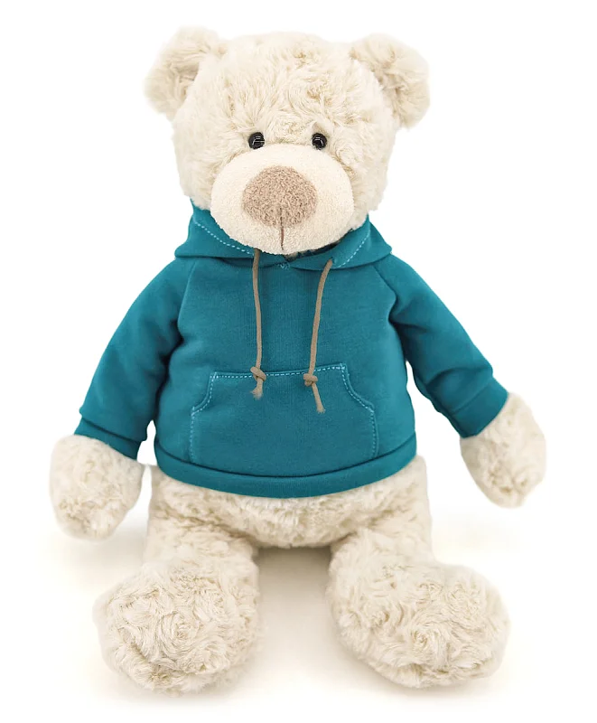 Medvěd Spencer v modré mikině, 36cm