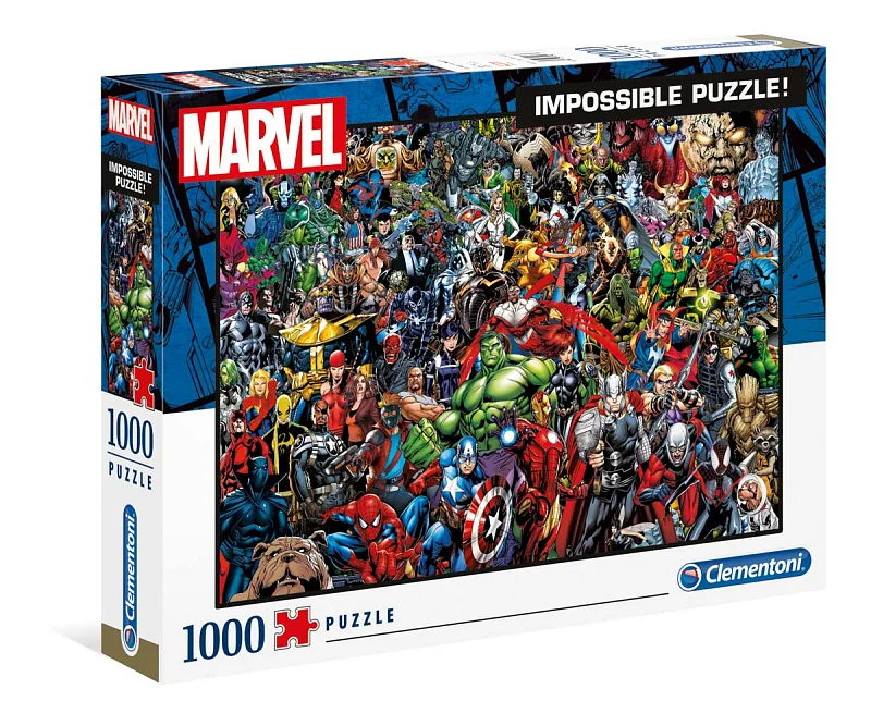 Puzzle 1000 dílků Impossible - Marvel