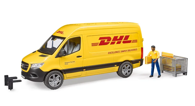 Komerční vozy - MB Sprinter DHL s řidičem