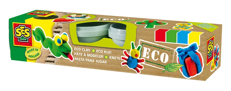 ECO- Jemná keramická modelína-4x90g