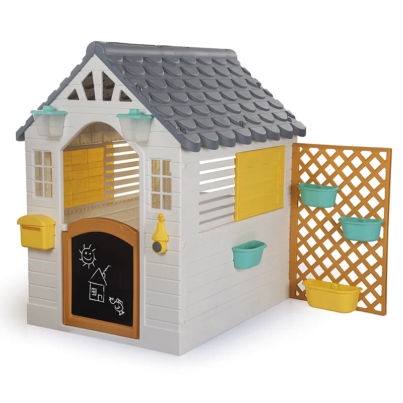 Dětský zahradní domeček s plotem