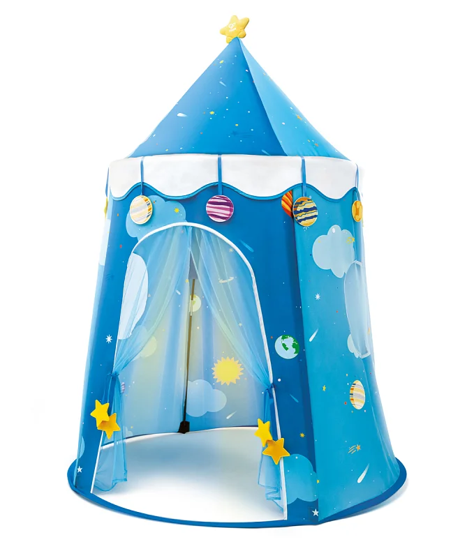Dětský stan s LED osvětlením - Hvězdná noc